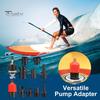 Комплект адаптеров для надувного SUP-насоса, адаптер для лопастной доски, клапан воздушного компрессора, набор насадок-преобразователей для надувной лодки, кровати для серфинга