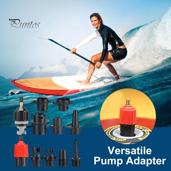 Комплект адаптеров для надувного SUP-насоса, адаптер для лопастной доски, клапан воздушного компрессора, набор насадок-преобразователей для надувной лодки, кровати для серфинга