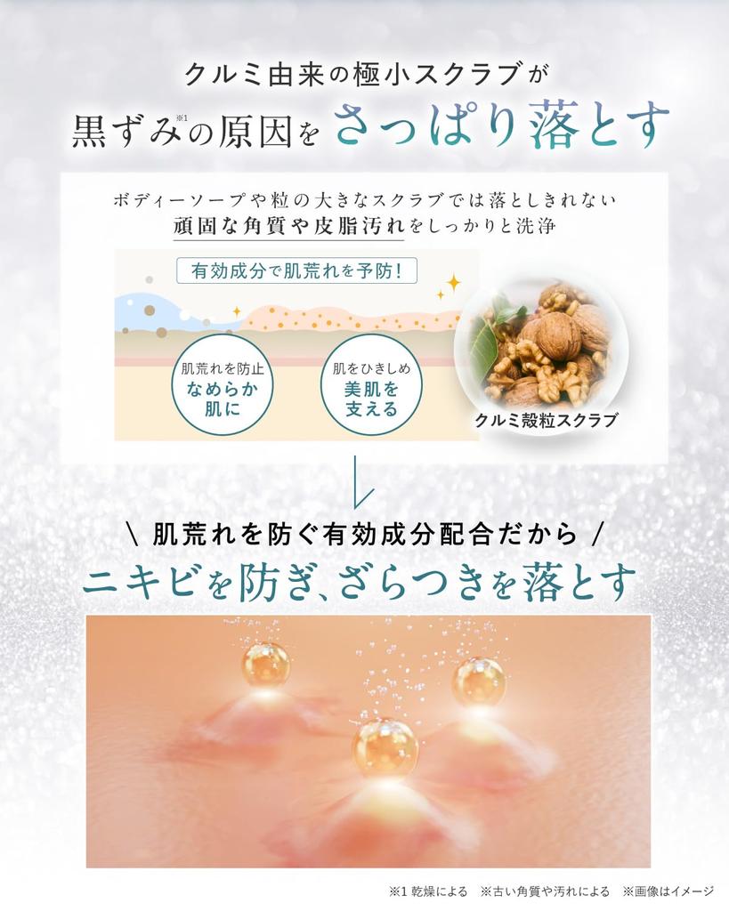 IBIZA Скраб для тела Деликатная зона Темные пятна Спина Акне Ягодицы Шероховатость VIO Подмышки Локоть Колено IBIZA Квази-препарат