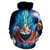 Anime Vegeta Son Goku 3D Print Hoodie Sweatshirts Kids Boys Girls Fashion Casual Cartoon Pullover Men Oversized Hoodies