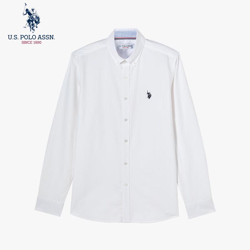 U.S. Polo Assn. Мужская повседневная рубашка с длинным рукавом