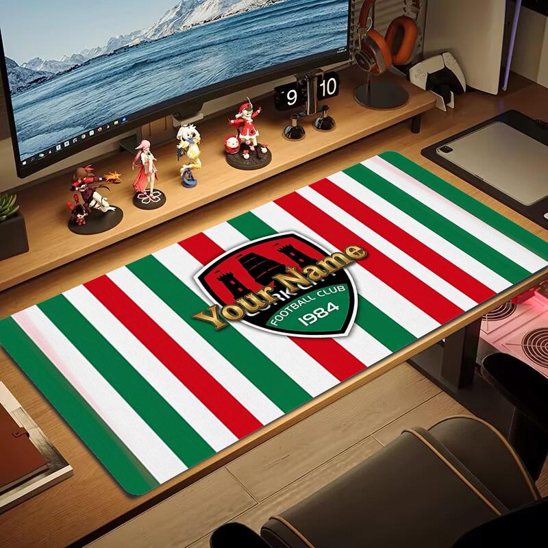 Cork City F Custom Name Large Size Mouse Pad Large Gaming Table Cushion Non-slip Laptop Tablet Big Mousepad XXL Mat Mini PC Playmat With Lock edge