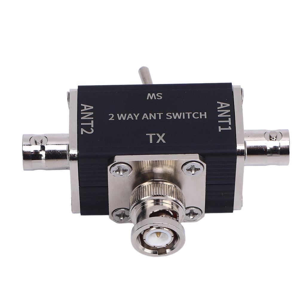 2-сторонний коаксиальный переключатель антенны CB HAM 100 Вт разъем BNC для 1-30 МГц HAM CB HF VHF UHF радио золото