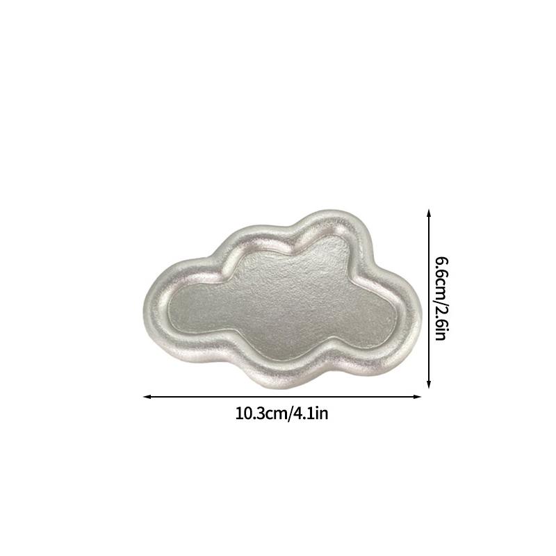 Креативный поднос для хранения нестандартных колец, демонстрационная тарелка для украшений, белая художественная гипсовая тарелка, домашний декор, реквизит для фотографий, чаши