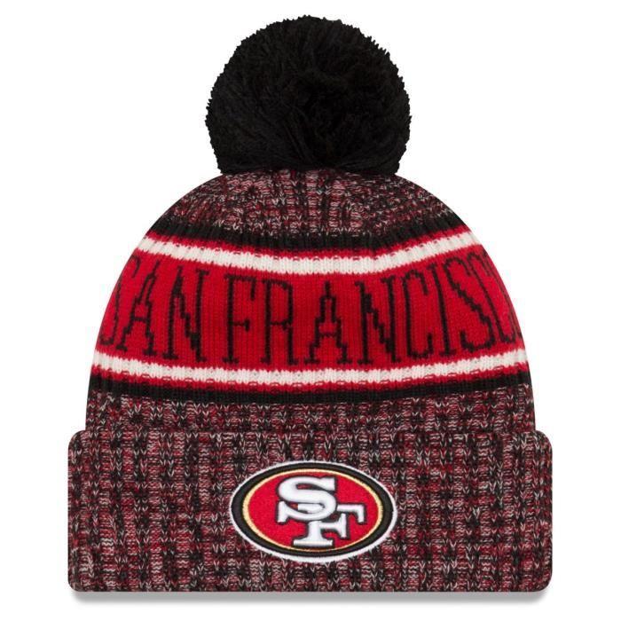 Chapeau - New Era - Nfl Sideline - San Francisco 49ers - Doublure Polaire - 100% Acrylique