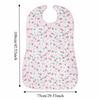Washable Elderly Eating Bib Waterproof Adult Bib Clothing Protectors for Elderly  Nursing Home Use