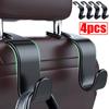 Universal Car Seat Headrest Hook Hanger Storage Car Back Seat Hooks Organizer Holder for Handbag Auto Interior Accessories