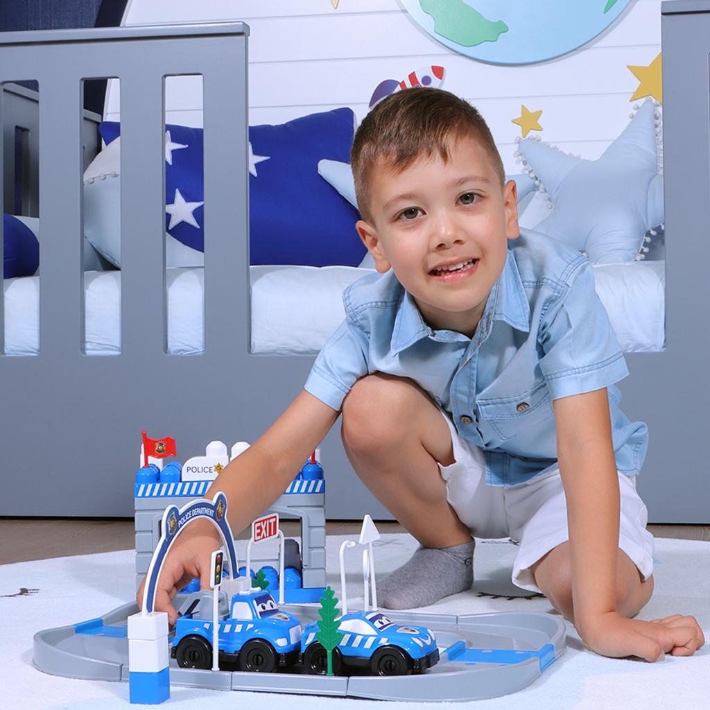 Ogi Mogi Игрушки Полицейская Машина Набор (52 шт.)