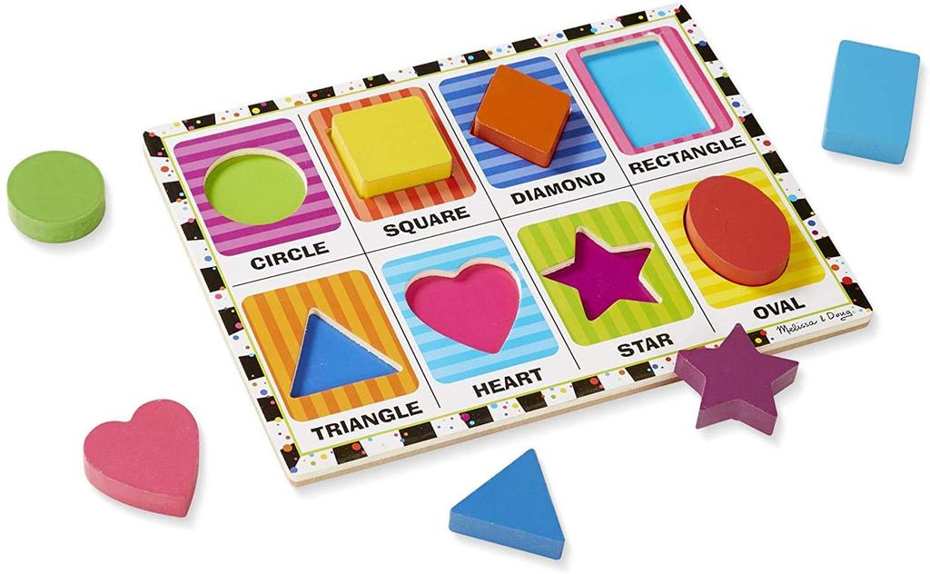 Melissa & Doug Shapes Chunky Puzzle 3730