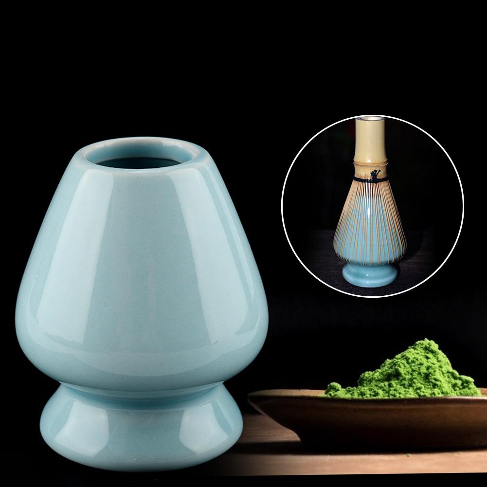 Подставка для венчика матча Керамический держатель для бамбука Матча Часен для чайного сервиза Аксессуары Подставка для венчика Керамический держатель для венчика