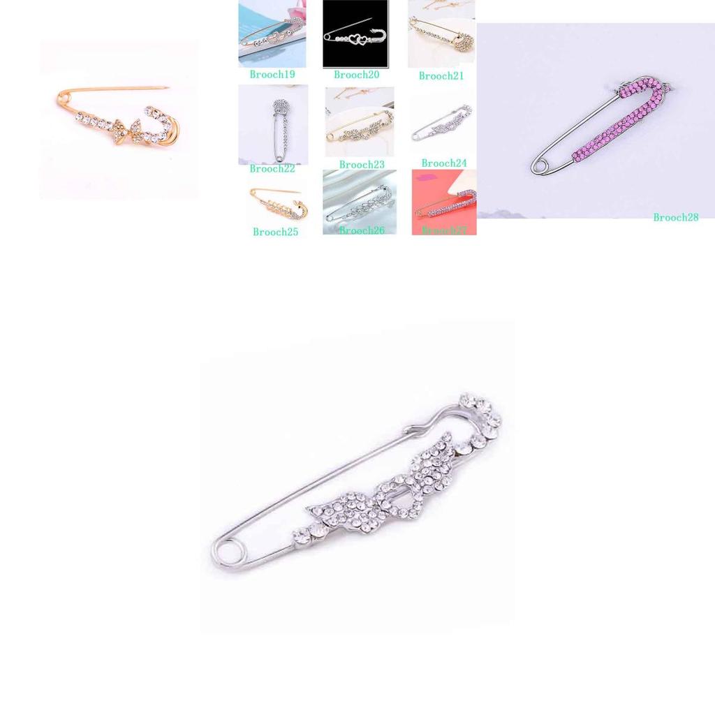 Exquisite Women Fashion Crystal Rhinestone Butterfly Corsage Jewelry Piece