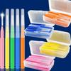 Pencil-style Interdental Brush Oral Interdental Brush I-shaped Straight Bracket Interdental Brush 30pcs/box