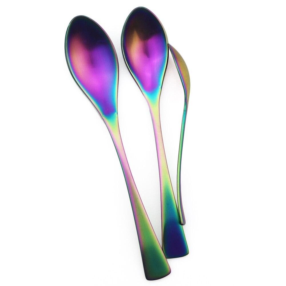 4pcs/set Gold Cutlery Set 18/10 Stainless Steel Dinnerware Set Knives Fork Spoon Dinner Set Home Kitchen Flatware Tableware Set