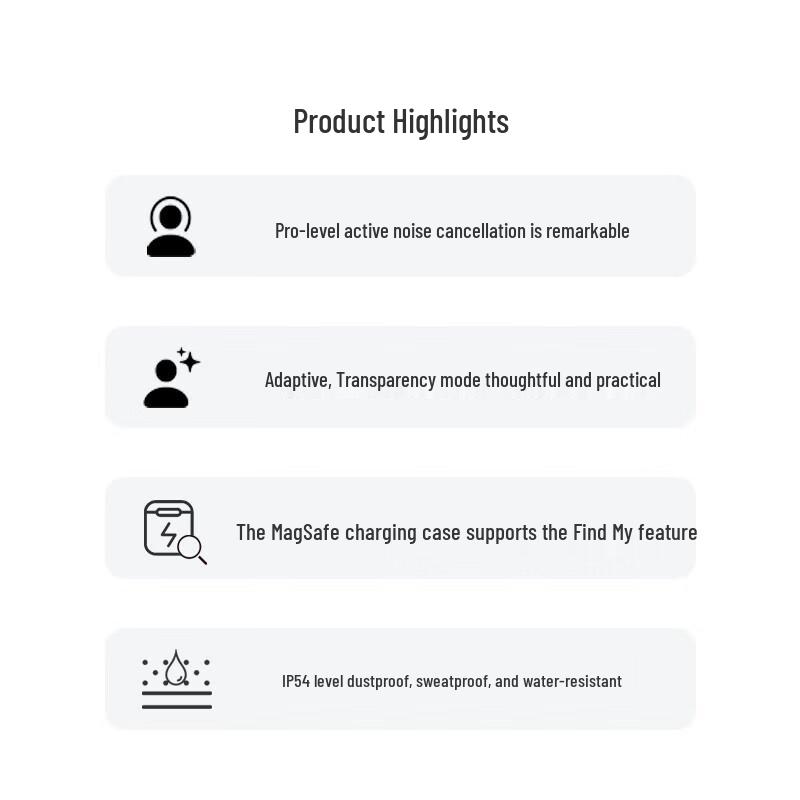 Apple AirPods Pro (2nd Gen) with MagSafe Charging Case (USB-C)