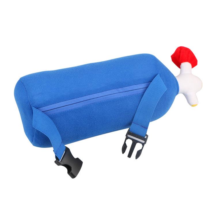 Nitrogen Cylinder Styling Plush Toys Pillow Stuffed Soft Turbo JDM Cushion Gifts Car Decor Headrest Backrest Seat Neck