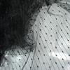 1Yard Tulle Lace Fabric Thread Dots Golden Pattern Mesh Fabric for Sewing Diy Wedding Dress Clothing Textile Tulle Fabric New
