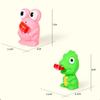 Креативная игрушка-антистресс, пищалка, лягушка, динозавр, высовывающий язык, снять стресс, веселье для детей, интерактивные игрушки для сжимания