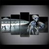 5Pcs UFO Aliens Movie Modern Decor Canvas Wall Art Bedroom Pictures Paintings HD Print Home Decor Room Decor No Framed 5 Panel