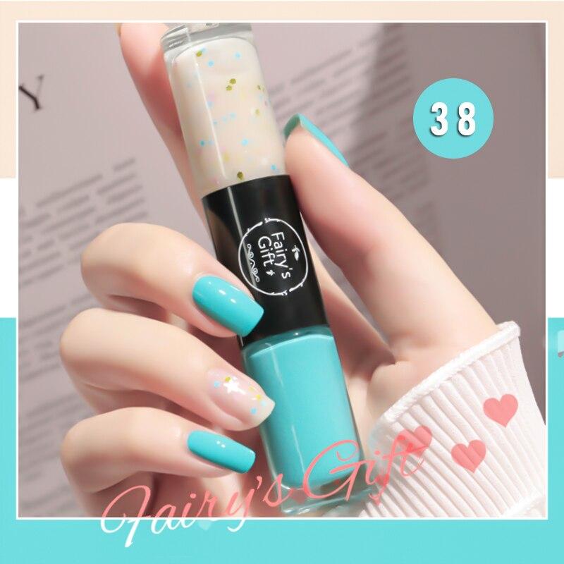 Двойной лак для ногтей быстро сохнущий