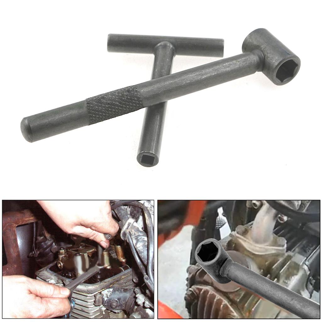 Valve Clearance Adjustable Wrench for Motorcycle Square Hexagon Socket T-Spanner