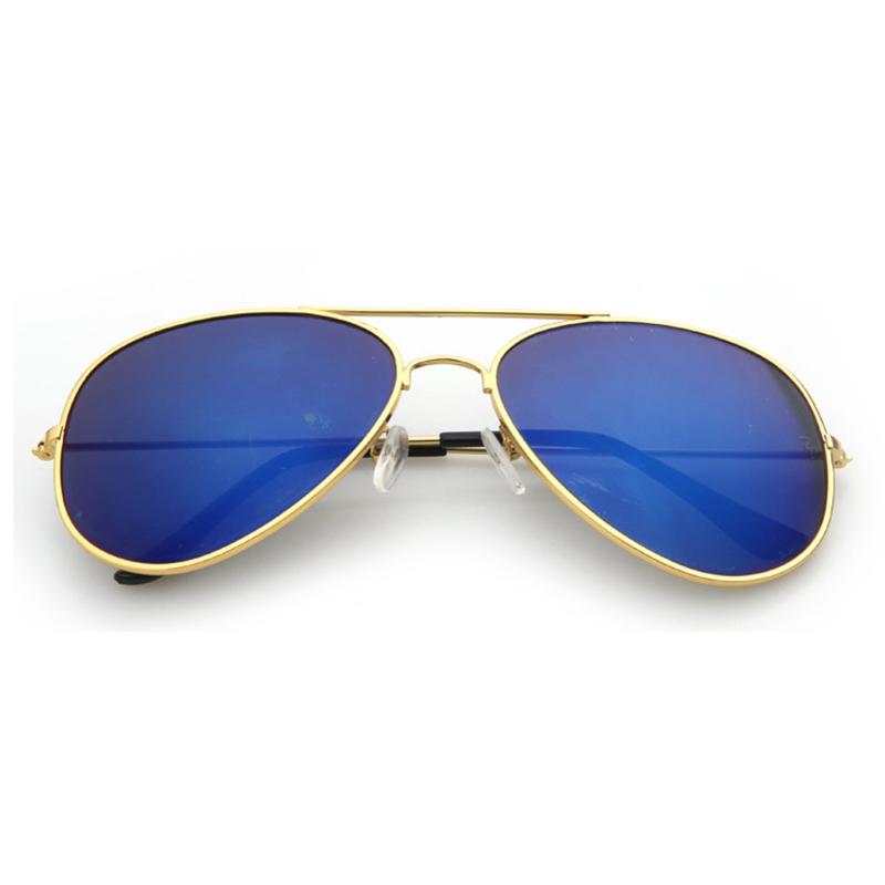 Unisex Classic Mens Sunglasses for Women Classic Pilot Style Gradient Mirror Lens Retro Driving Sun Glasses Reflective Lens