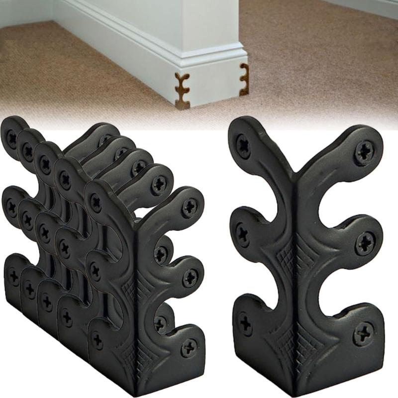 Traditional Aesthetic Elegant Copper Corner Protectors with Chinese Antique Design for Preserving Furniture Edges Corner