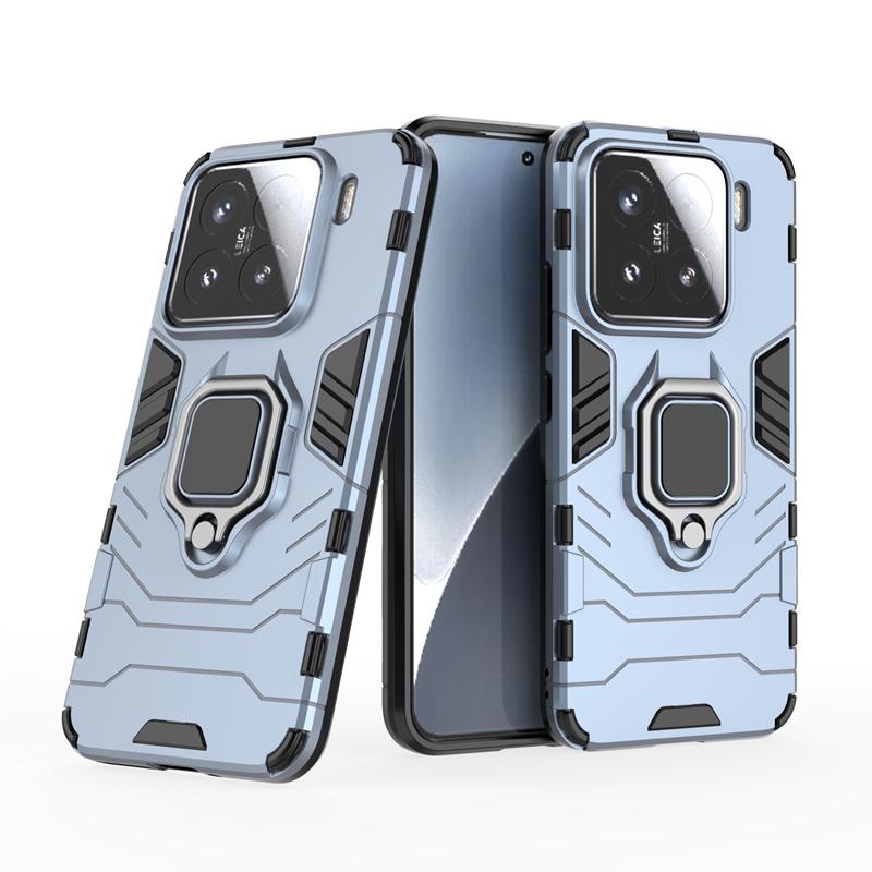 Armor Shockproof Coque For Xiaomi 15 Pro / Xiaomi 15 5G Magnetic Ring Stand Holder Cover For Mi15 15Pro Phone Case