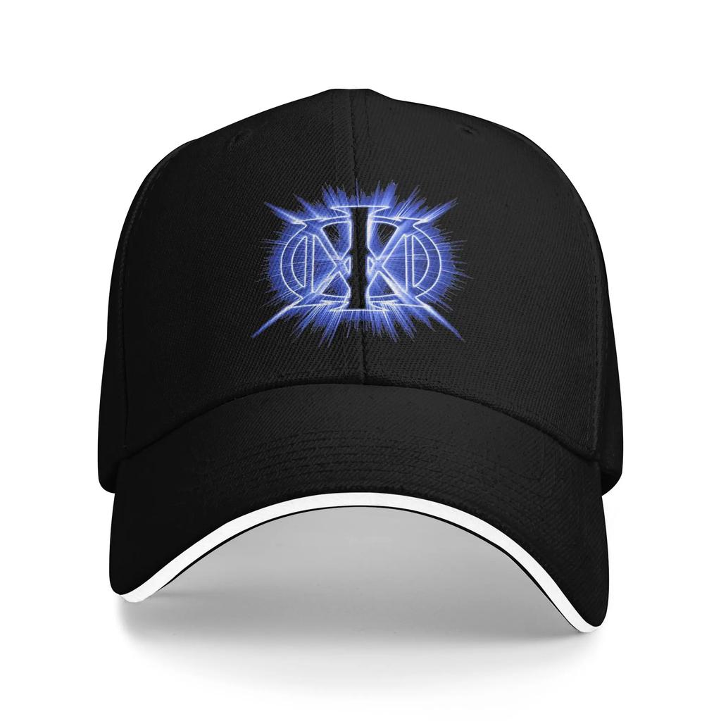 Black Dream Theater Logo Mesh Baseball Cap Unisex Fashion Hat Hat Adjustable Polyester Trucker Cap Wholesale New Trucker Caps