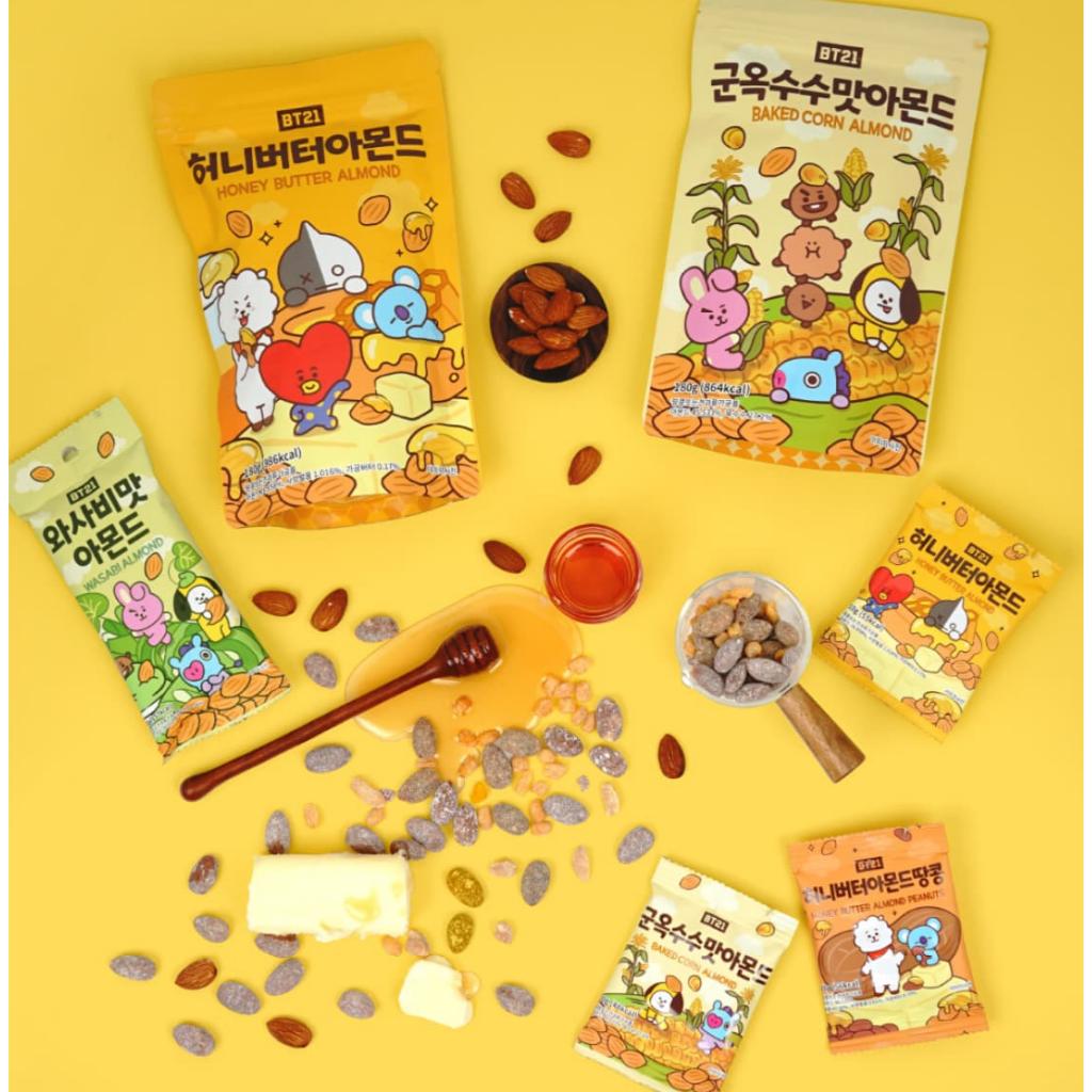BT21 Миндаль 180г 7 видов