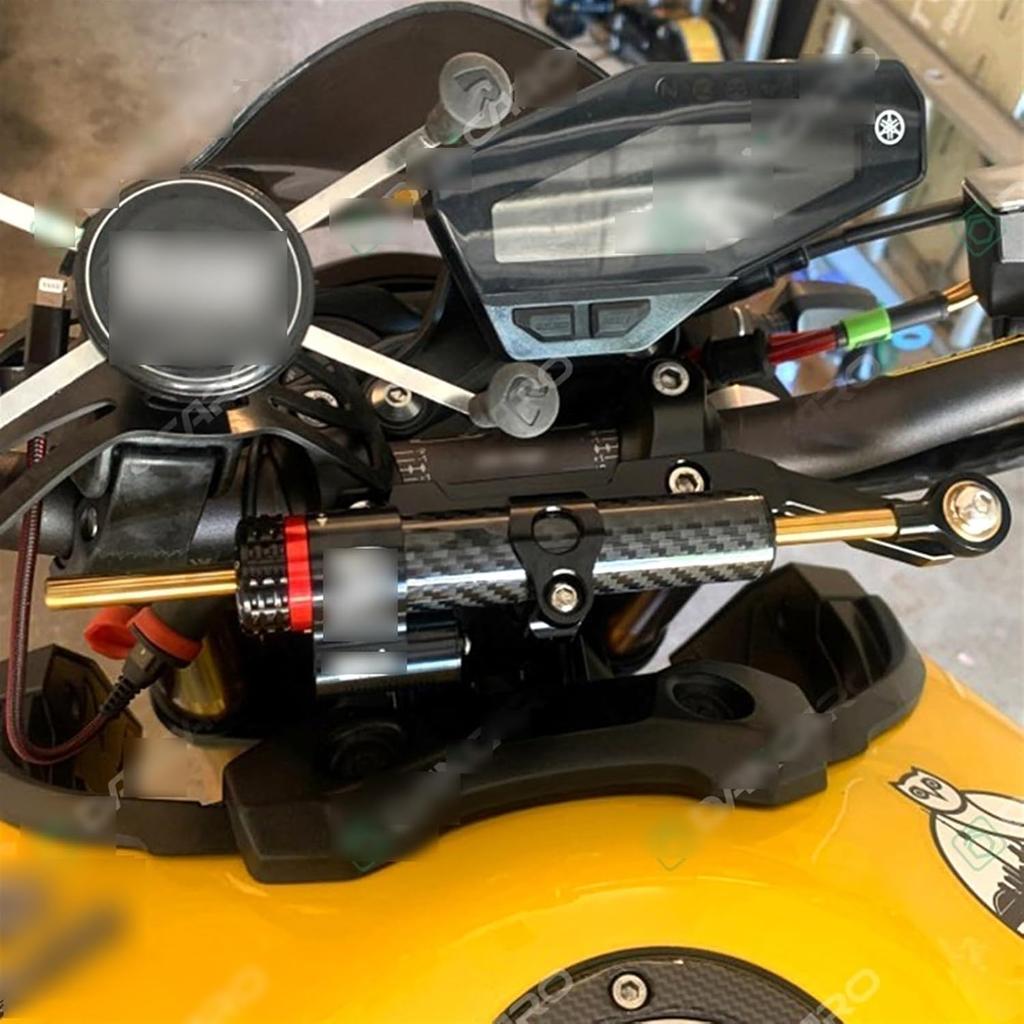 Для Y-amaha MT-09 MT09 mt 09 FZ09 fz 09 2013-2018 Комплект крепежных кронштейнов рулевого демпфера Стабилизатор Перевернутый Контроль безопасности