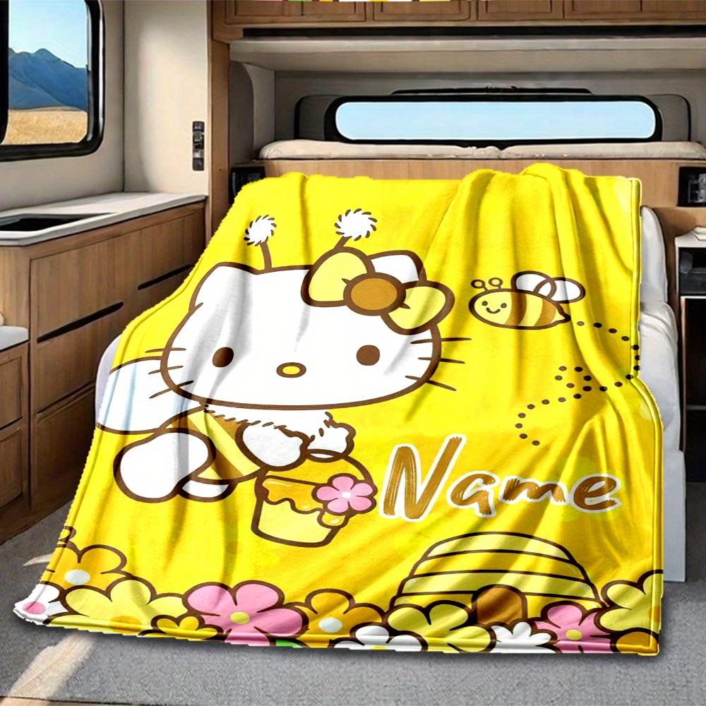 Hello Kitty Rv Blankets Comfortable Soft And Lightweight Allseason Multipurpose Blanket Suitable For Picnics Sofas Camping Rvs And Gifts For Friends