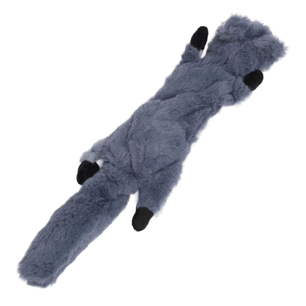 Плюшевая игрушка для жевания питомцев, интерактивная, для снижения тревожности, пищащая, мягкая, устойчивая к укусам, для чистки зубов