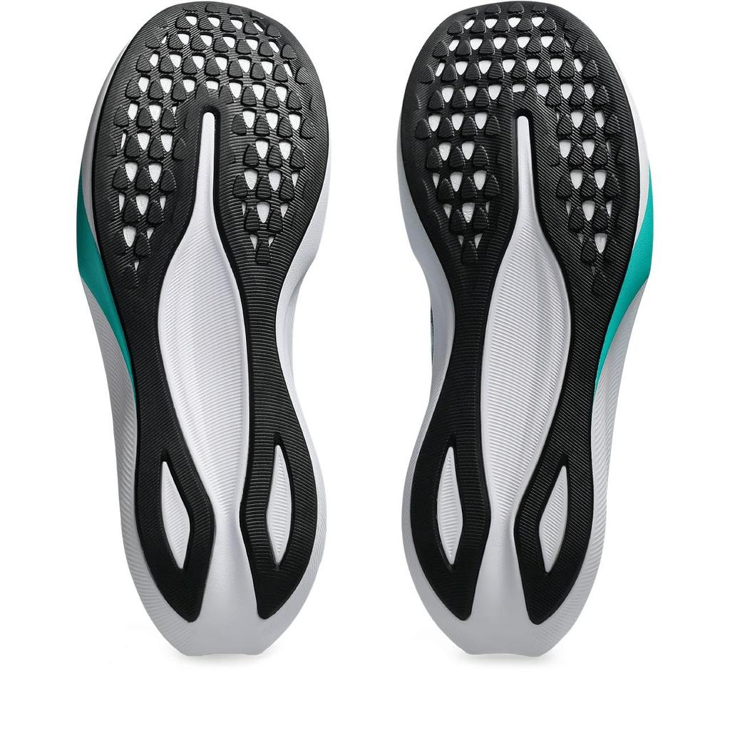 Беговые кроссовки HYPER SPEED 4 1011B874 401 см 2E [Asics] Мужские (Успокаивающее море/Черный) 27,0