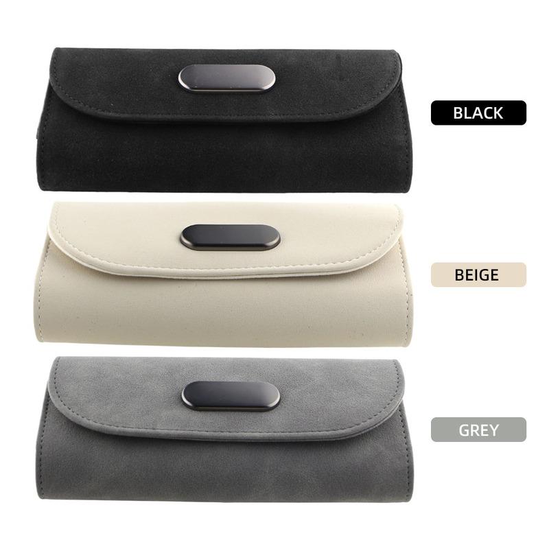 Car Glasses Case Sunglasses Storage Box For BMW 1 3 5 7 Series F30 G20 X1 F48 X3 G01 X5 F34 320 328 F07 F10 Sun Visor Organizer