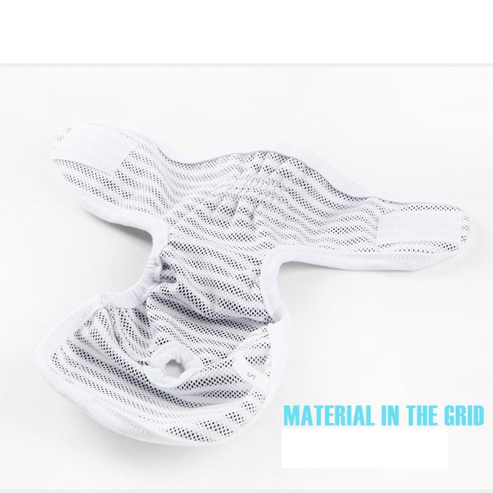 Хлопок для женских мужских трусов для собак, короткие трусы для питомцев, менструальные подгузники, физиологическое нижнее белье