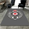 FK Partizan Rug Floor Mat for Living Room or Bedroom Soft and Comfortable Carpet a Gift for Birthday and Holiday.NFF0928302
