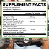 L-arginine and saw palmetto 120 capsules