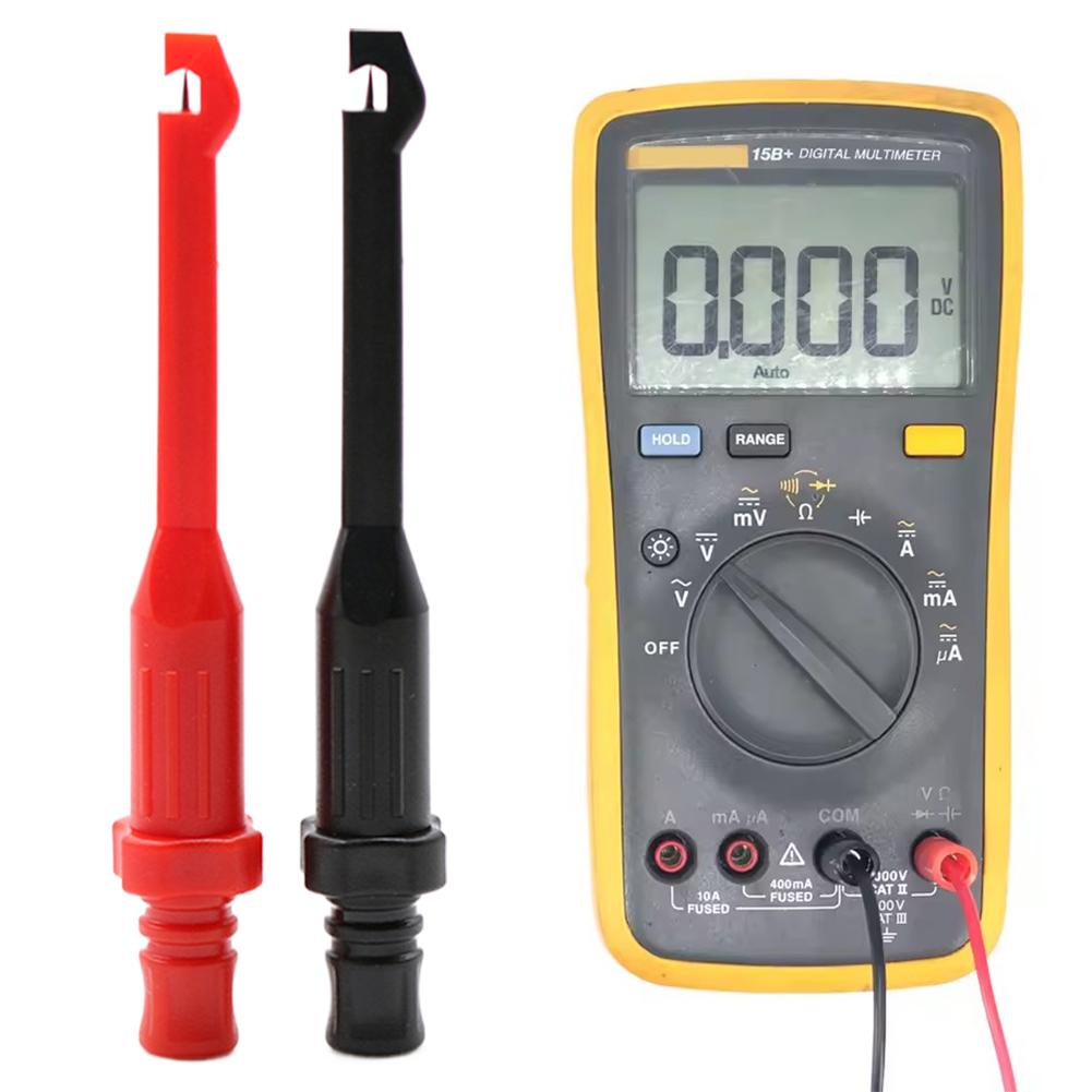 2 шт. Прокалывающие щупы для обнаружения цепей автомобиля Диагностический инструмент Тестовый зажим Кабель Инструменты для ремонта Для мультиметров Осциллографов
