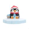 Cartoon Penguin Figurine Garden Statue Landscape Ornament Miniature Can Float On Water Resin