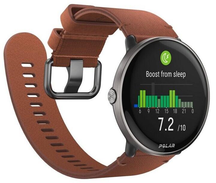 Polar Ignite 3 Titanium (Lederarmband)
