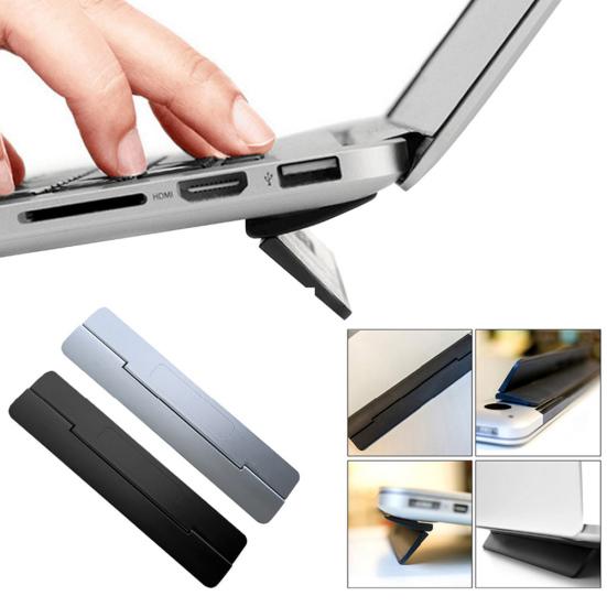 Folding Adhesive Universal Holder Riser Stand PC Laptop Bracket for MacBook