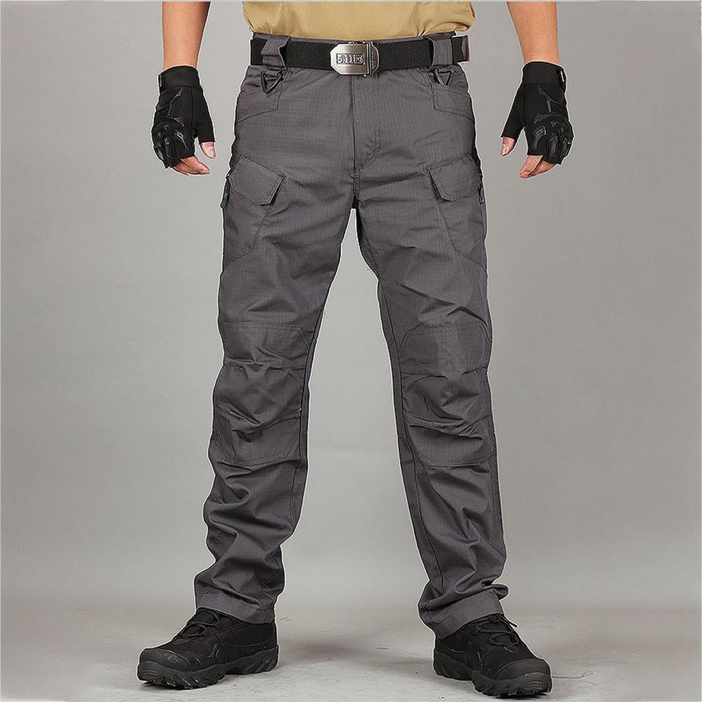 Spring Outdoor Men's Casual Pants Slim Fit Elastic Running Loose Sports Pants