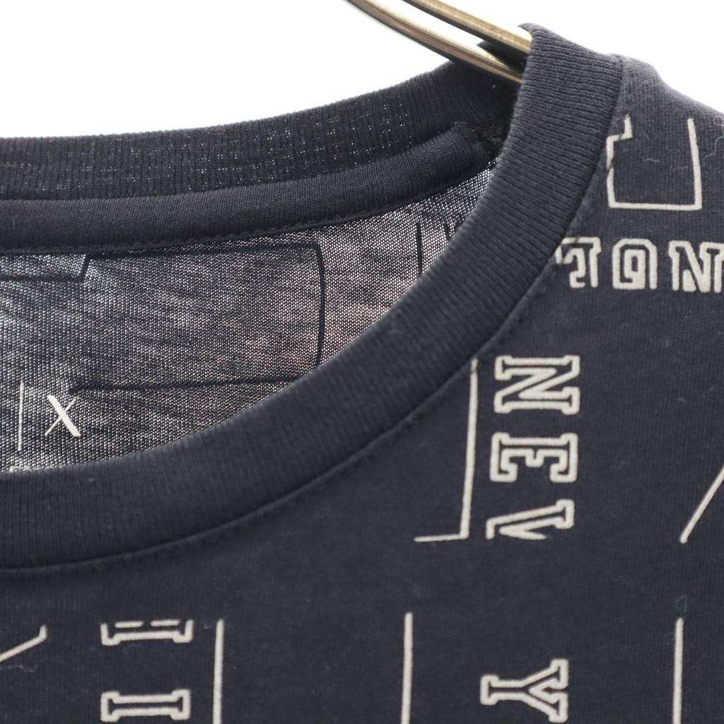 Armani Exchange Футболка с логотипом Total с коротким рукавом S серия Black мужская б/у