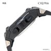 Перезаряжаемые часы на солнечной батарее CREPHA с уретановым ремешком FDM7863-BK для мужчин черные