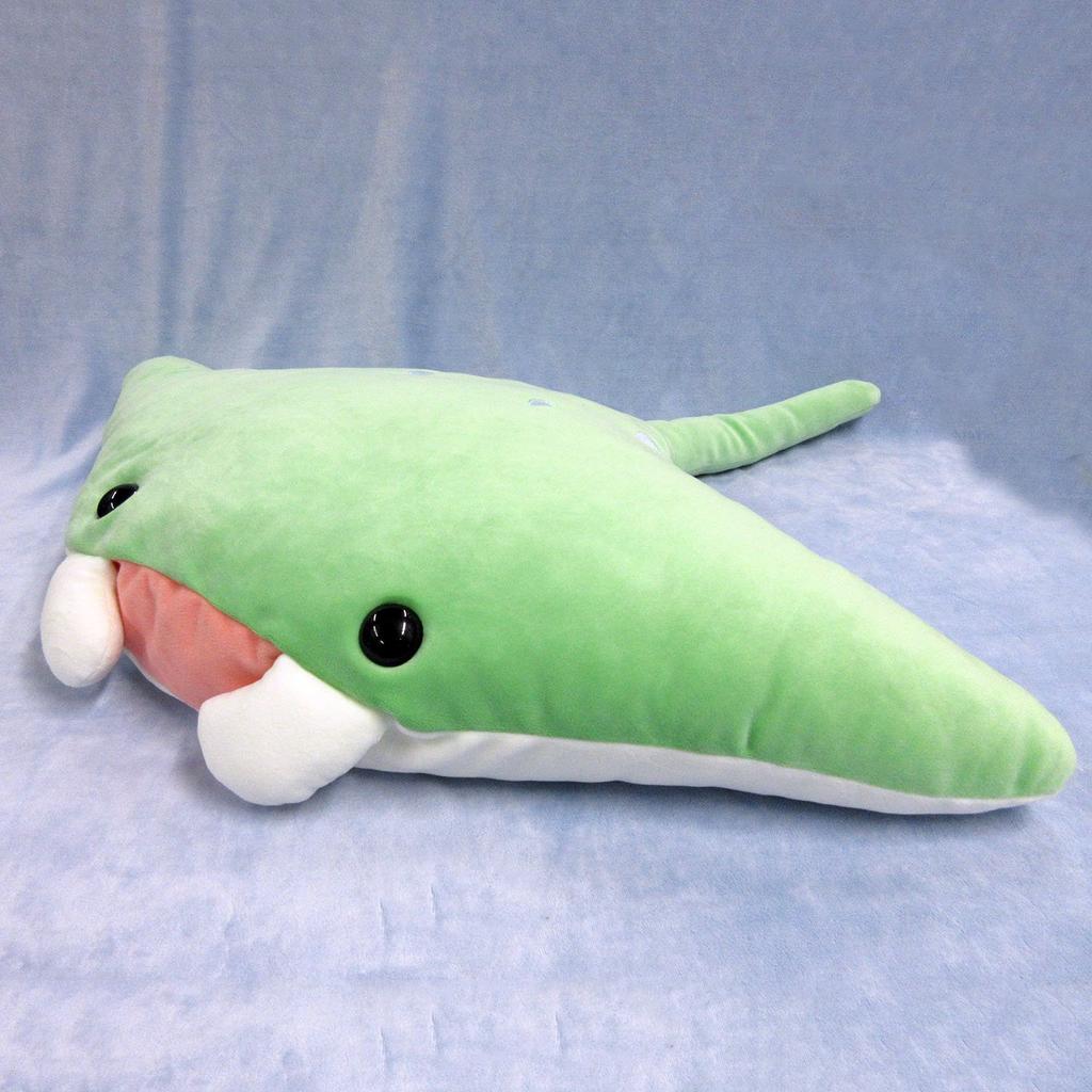 Подводная прогулка пушистая плюшевая игрушка XL размер Манта скат