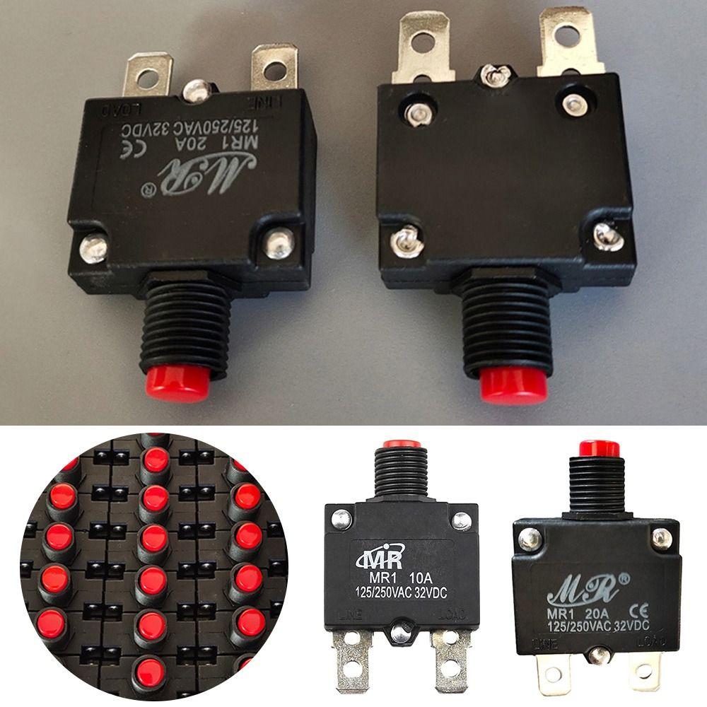 Circuit Breaker Switch Fuse Thermal Protector Air Compressor Motor Overload Overcurrent Switches