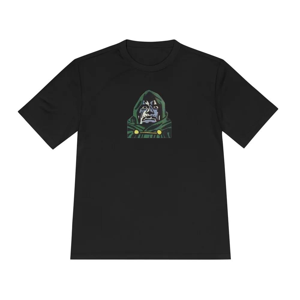 Unisex Short Sleeve Crew Neck Cotton T Shirt Dr.Doom Tee, T Shirt,