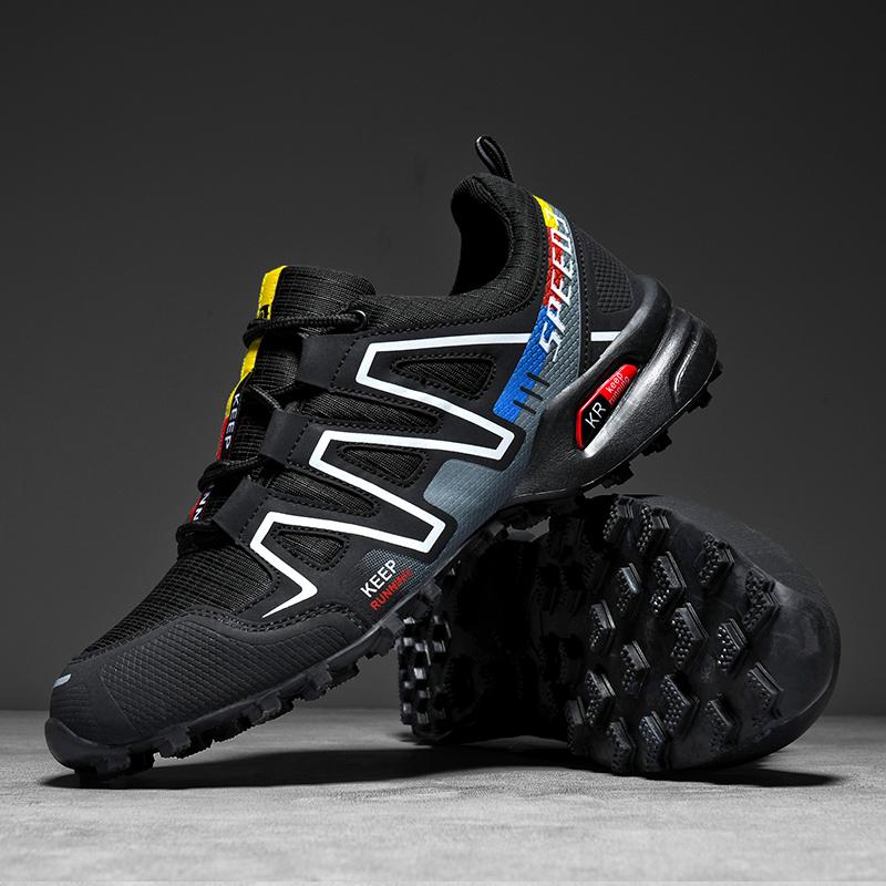 Мужская обувь 2025 года, обувь для активного отдыха, обувь для пешего туризма, большие размеры, повседневная дышащая спортивная обувь 39-48