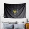 Manchester Crest Tapestry Playroom Tapestry, Accessories for Bedroom,Livingroom, dormitory Room Wall Decor Fan Birthday Gifts