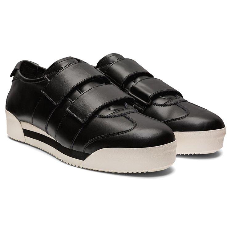 ONITSUKA TIGER Кроссовки унисекс Mexico 66 SD PF Черно-белые Низкие Кожаные Ретро Стиль Жизни 1183B671-002